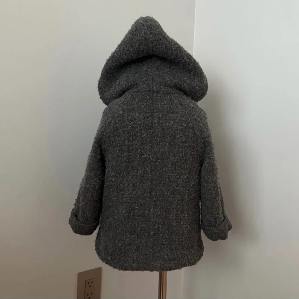 ZARA TODDLER GIRL FLEECE LINED COAT